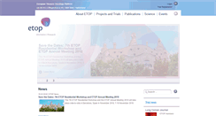 Desktop Screenshot of etop-eu.org
